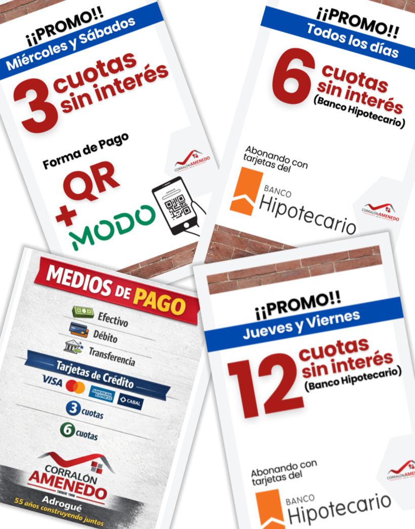 Promociones Corralón Amenedo